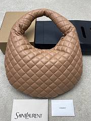 Okify YSL Icare Hobo Bag In Pink Hortensia Bag 47x35x15cm  - 6