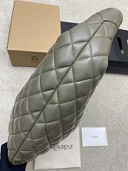 Okify YSL Icare Hobo Bag In Gray Bag 47x35x15cm  - 5