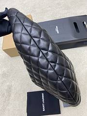 Okify YSL Icare Hobo Bag In Black Bag 47x35x15cm - 6