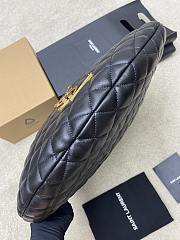 Okify YSL Icare Hobo Bag In Black Bag 47x35x15cm - 5