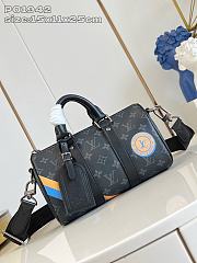 Okify Louis Vuitton Keepall Bandouliere 25 Mon Monogram P01942 25x15x11cm (Customize) - 1
