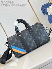 Okify Louis Vuitton Keepall Bandouliere 25 Mon Monogram P01942 25x15x11cm (Customize) - 4