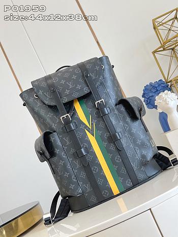 Okify Louis Vuitton Christopher MM Mon Monogram Backpack P01959 44x12x38cm (Customize)