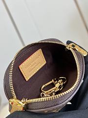 Okify Louis Vuitton Cosmetic Lipstick Pouch In Dark Brown M25694 11x6x3.3cm - 2