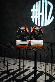 Okify Nike Air Force 1 Low Orange Sneakers - 6