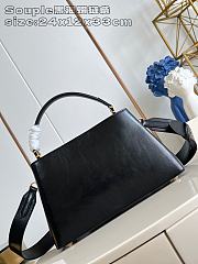 Okify Louis Vuitton Capucines MM Souple Bag In Black M12924 33x24x12cm - 2