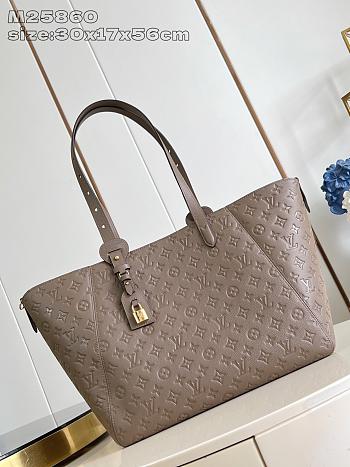 Okify Louis Vuitton All In One MM Bag In Beige 56x30x17cm 