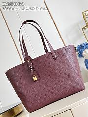 Okify Louis Vuitton All In One MM Bag In Dark Red M25888 56x30x17cm  - 1