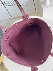 Okify Louis Vuitton All In One MM Bag In Dark Red M25888 56x30x17cm  - 2