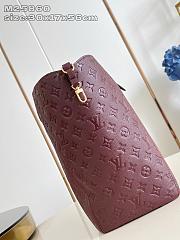 Okify Louis Vuitton All In One MM Bag In Dark Red M25888 56x30x17cm  - 4