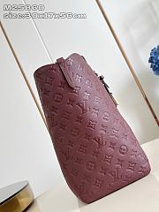 Okify Louis Vuitton All In One MM Bag In Dark Red M25888 56x30x17cm  - 5