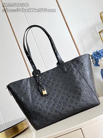 Okify Louis Vuitton All In One MM Bag In Black M25860 56x30x17cm 