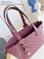 Okify Louis Vuitton All In One PM Bag In Dark Red 40x22x15cm - 4