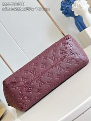 Okify Louis Vuitton All In One PM Bag In Dark Red 40x22x15cm - 3
