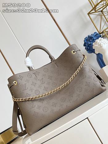 Okify Louis Vuitton Bella Tote Bag In Gray M59201 32x23x13cm