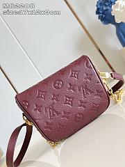 Okify Louis Vuitton Mini Bumbag In Dark Red M25905 17x12x9cm - 6