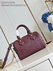 Okify Louis Vuitton Speedy Bandouliere 20 Bag In Dark Red M25929 20x13x12cm - 1