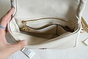 Okify Gucci Milano Top Handle Bag In White 21x12.5x4.6cm - 5