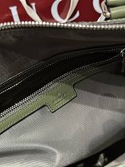 Okify Gucci GG Canvas Large Duffle Bag In Green 52x32x28cm - 3