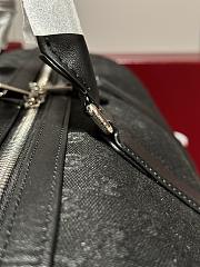 Okify Gucci GG Canvas Large Duffle Bag In Black 52x32x28cm - 3