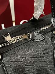 Okify Gucci GG Canvas Large Duffle Bag In Black 52x32x28cm - 2