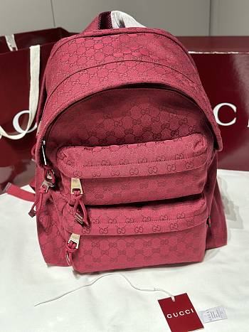 Okify Gucci GG Red Backpack 40x36.5x23cm