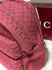 Okify Gucci GG Red Backpack 40x36.5x23cm - 4