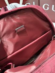 Okify Gucci GG Red Backpack 40x36.5x23cm - 5