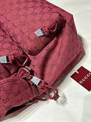 Okify Gucci GG Red Backpack 40x36.5x23cm - 6