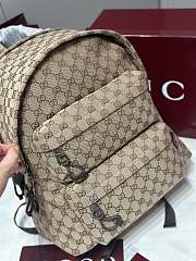 Okify Gucci GG Beige Backpack 40x36.5x23cm - 5