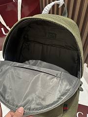 Okify Gucci Green Backpack 42x36x21cm - 6