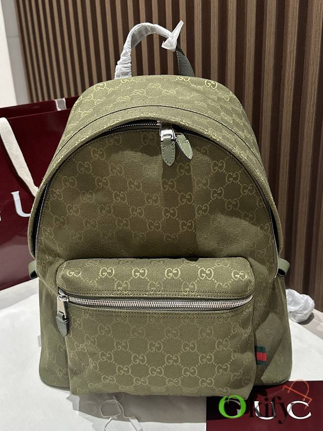 Okify Gucci Green Backpack 42x36x21cm - 1