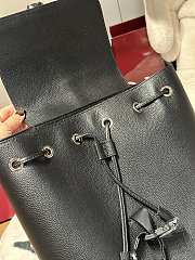 Okify Gucci Black Backpack With Web 40x34x12cm - 4