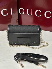 Okify Gucci Go Small Shoulder Bag In Black 21.5x14x9cm - 3