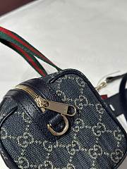 Okify Gucci Mini GG Handbag In Denim Blue 20x13x13cm  - 6