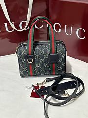 Okify Gucci Mini GG Handbag In Denim Blue 20x13x13cm  - 1