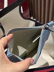 Okify Gucci Giglio Large Tote Bag In Blue 60x47x16cm - 4