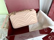Okify Gucci Marmont Bag In Nude 22x14x7cm - 3