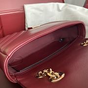 Okify Gucci Marmont Bag In Red 22x14x7cm - 6