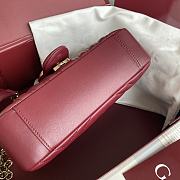 Okify Gucci Marmont Bag In Red 22x14x7cm - 4