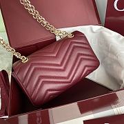 Okify Gucci Marmont Bag In Red 22x14x7cm - 2