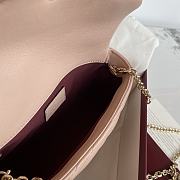 Okify Gucci Marmont Bag In Nude 16.5x9.5x4.5cm - 4