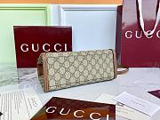 Okify Gucci Medium Padlock Tote Bag Brown 26x18x11.5cm - 4