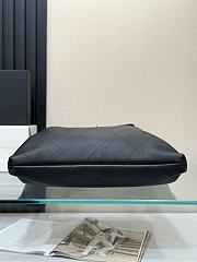 Okify CC 25 Maxi Hobo Bag In Black Calfskin 53x43x9cm - 3