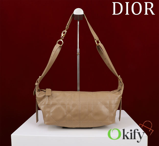 Okify Dior D-Journey Bag In Brown 25x14x14cm - 1