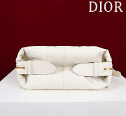 Okify Dior D-Journey Bag In White 25x14x14cm - 5