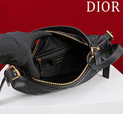 Okify Dior D-Journey Bag In Black 25x14x14cm - 6