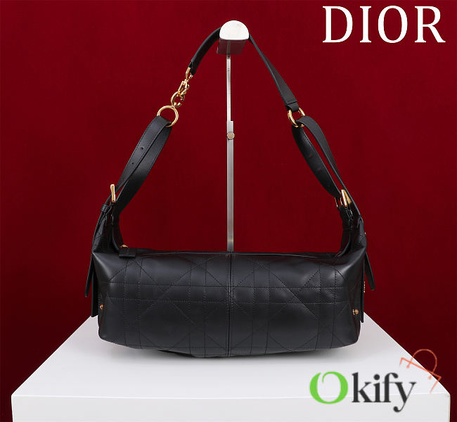 Okify Dior D-Journey Bag In Black 33x16x15cm - 1