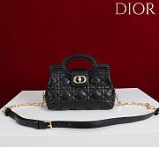 Okify Dior Jolie Top Handle Mini Bag In Black 18.5x13x8.5cm - 1