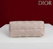 Okify Dior Jolie Top Handle Mini Bag In Beige 18.5x13x8.5cm - 6